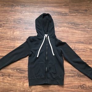 Black zip up